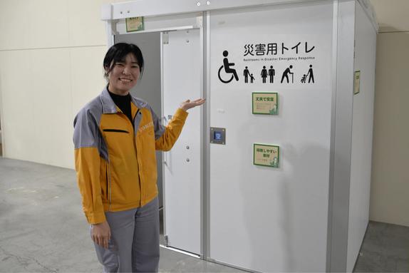 トイレを我慢しない避難生活へ。クイックハウス開発の裏側